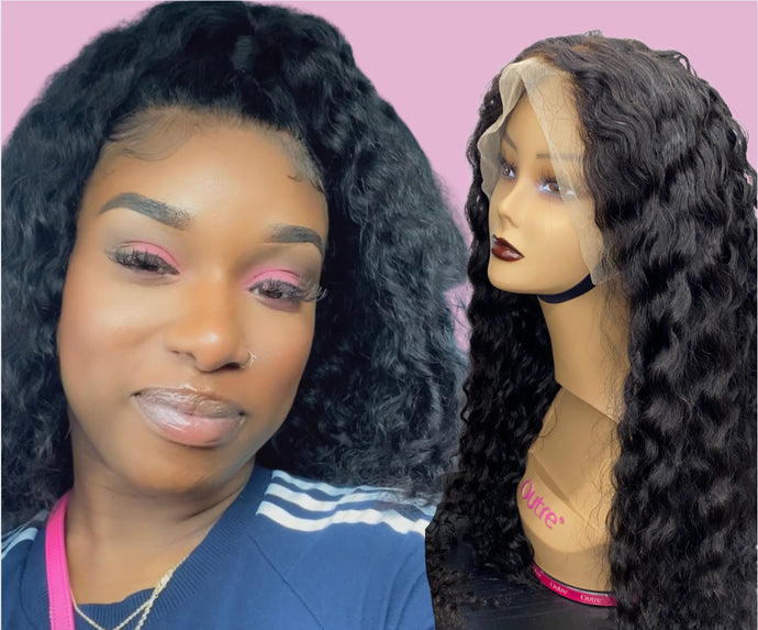 Deep Curly (HD) Lace Frontal 13x4 Wig