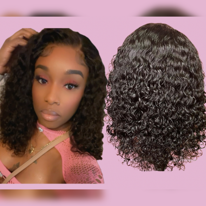 Deep Curly Frontal 13x4 Wig